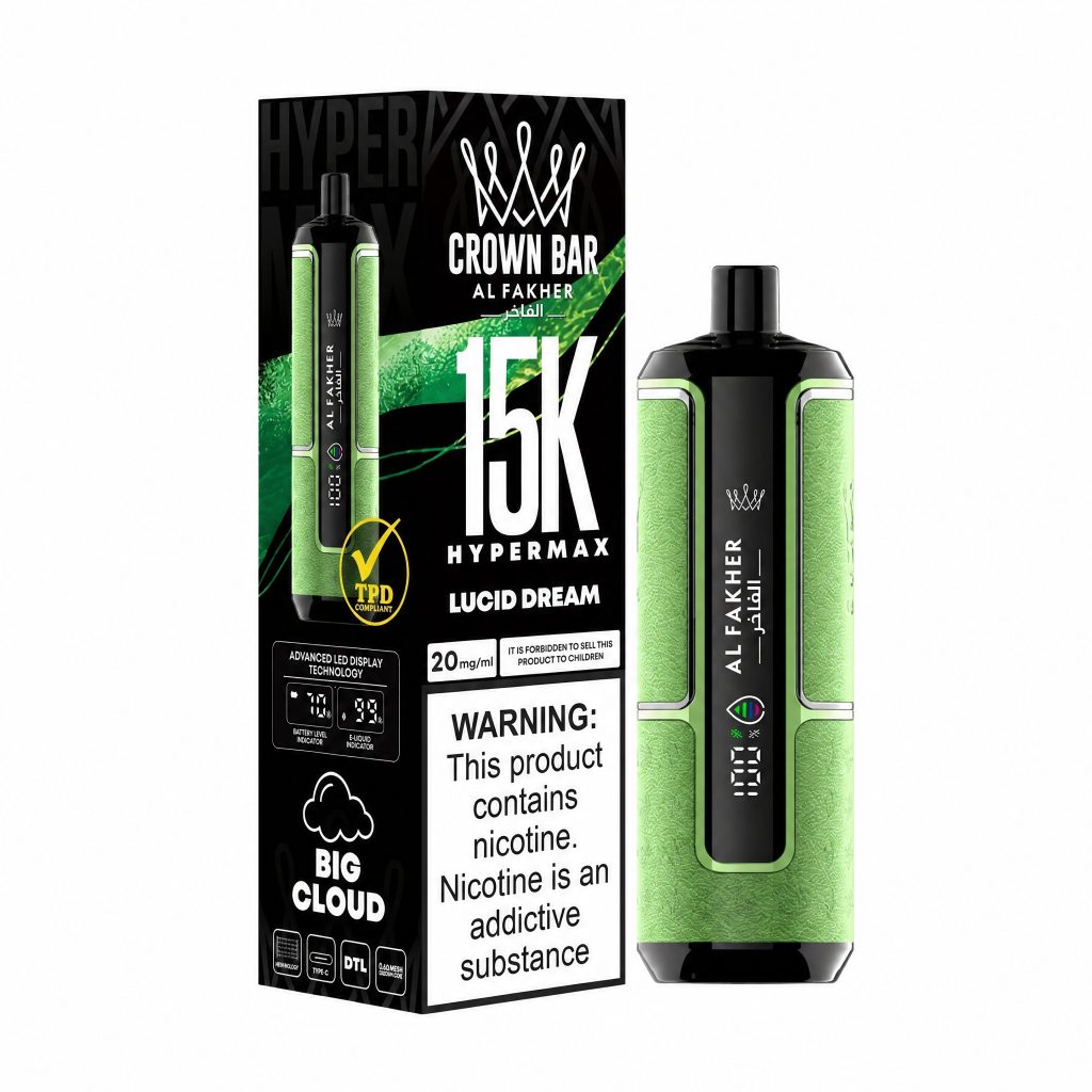 Al Fakher Crown Bar 15K Hyper Max - Space Dream Space Dream