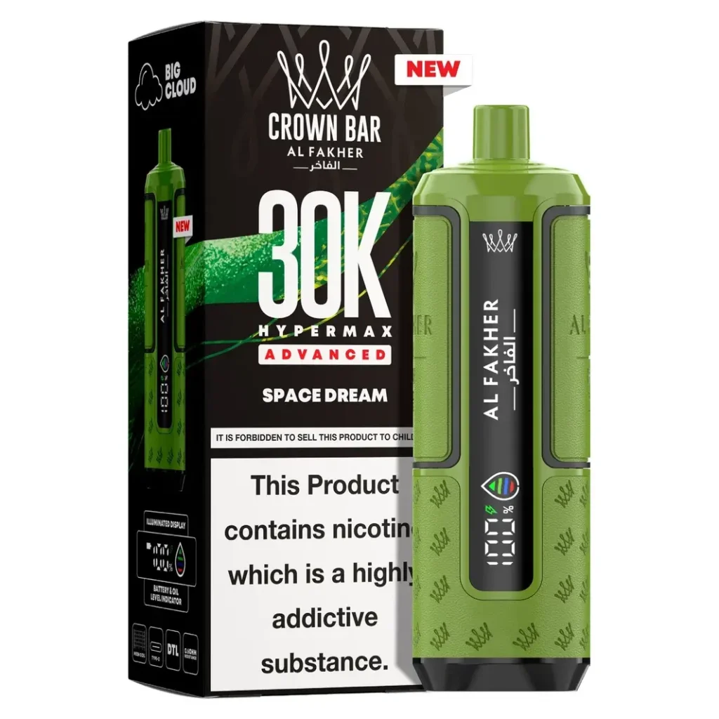 Al Fakher Crown Bar 30K Hyper Max Advanced — Space Dream Space Dream