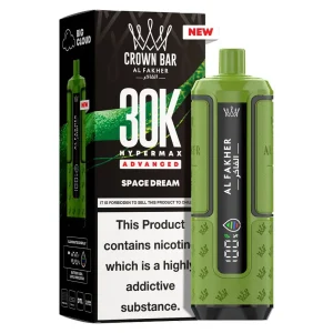 Al Fakher Crown Bar 30K Hyper Max Advanced — Space Dream – produit officiel Al Fakher