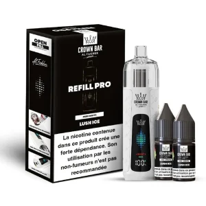 Al Fakher Crown Bar Refill Pro 30K — Lush Ice – produit officiel Al Fakher