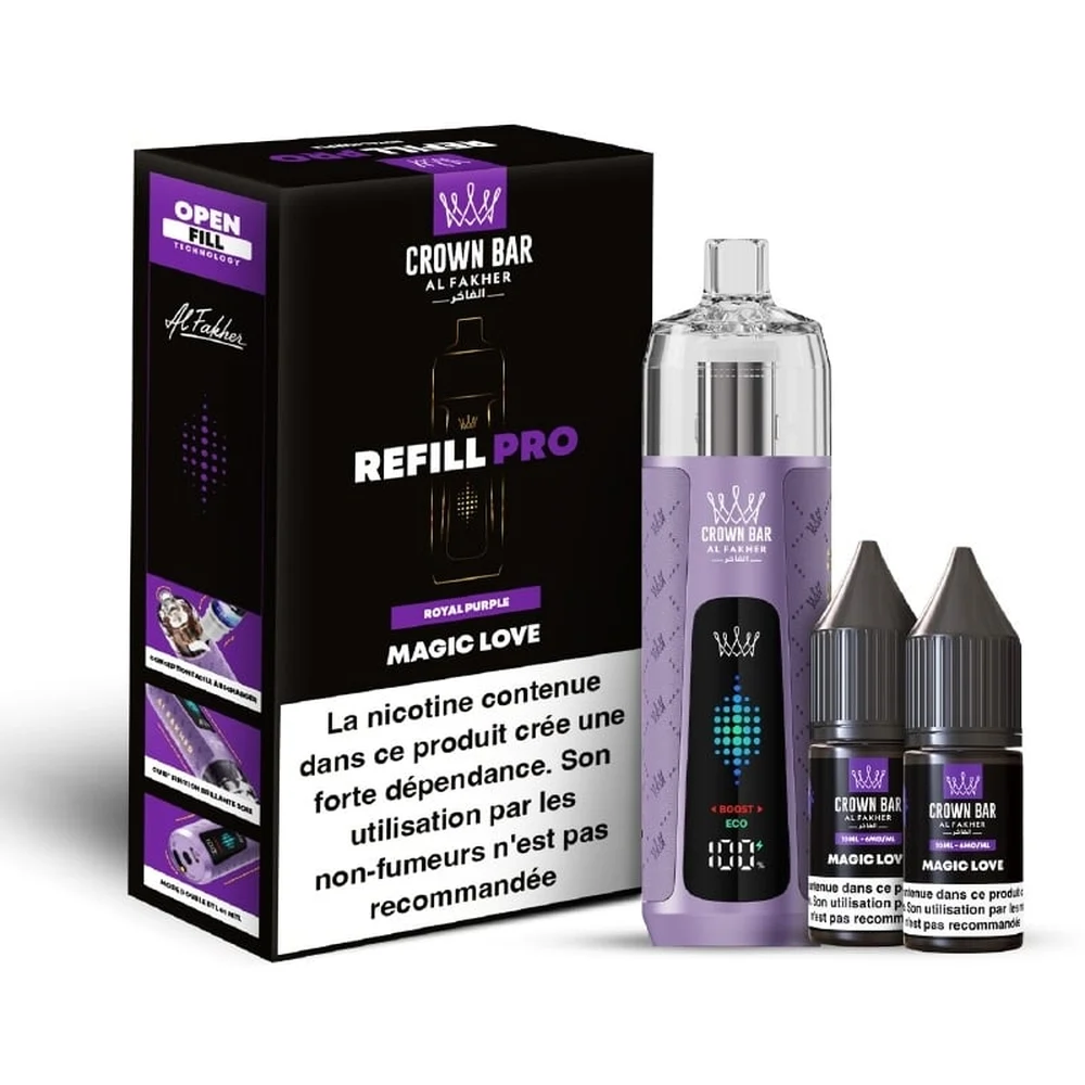 Al Fakher Crown Bar Refill Pro 30K Magic Love Magic Love