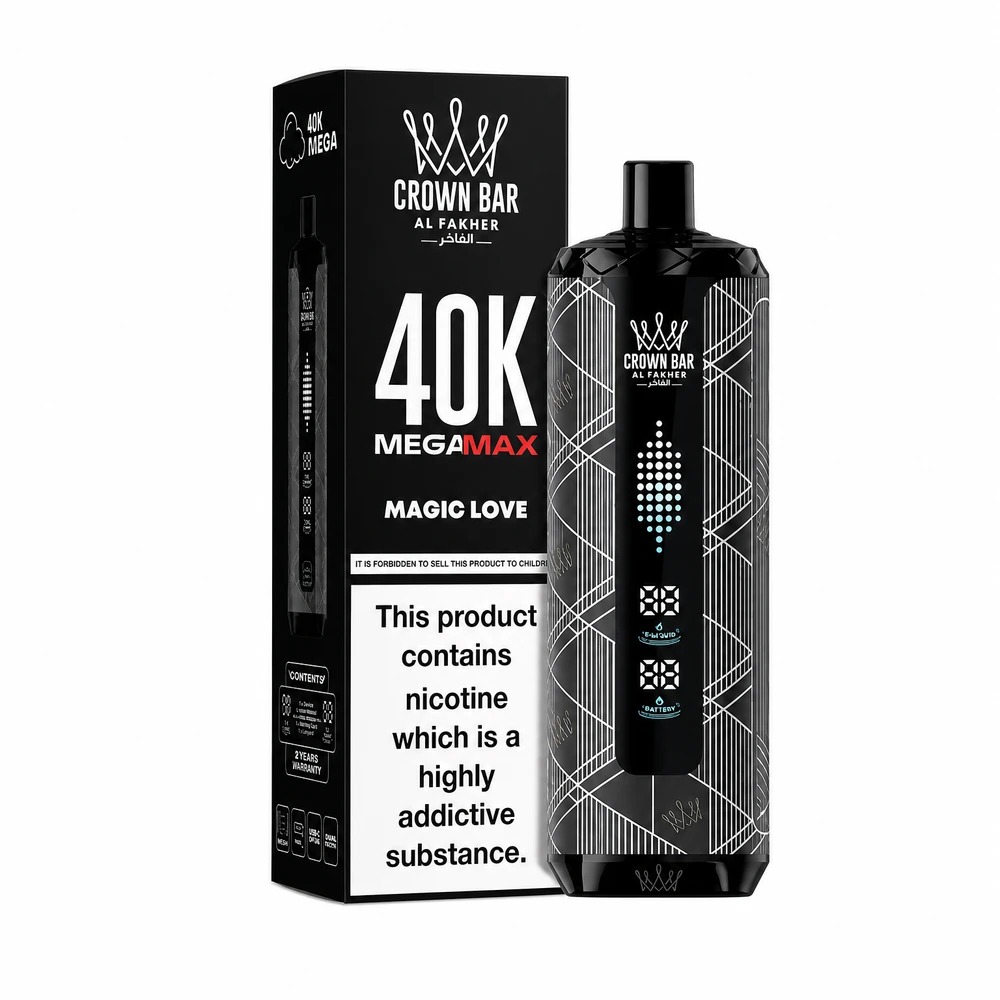 Al Fakher Crown Bar 40K Mega Max Magic Love Magic Love