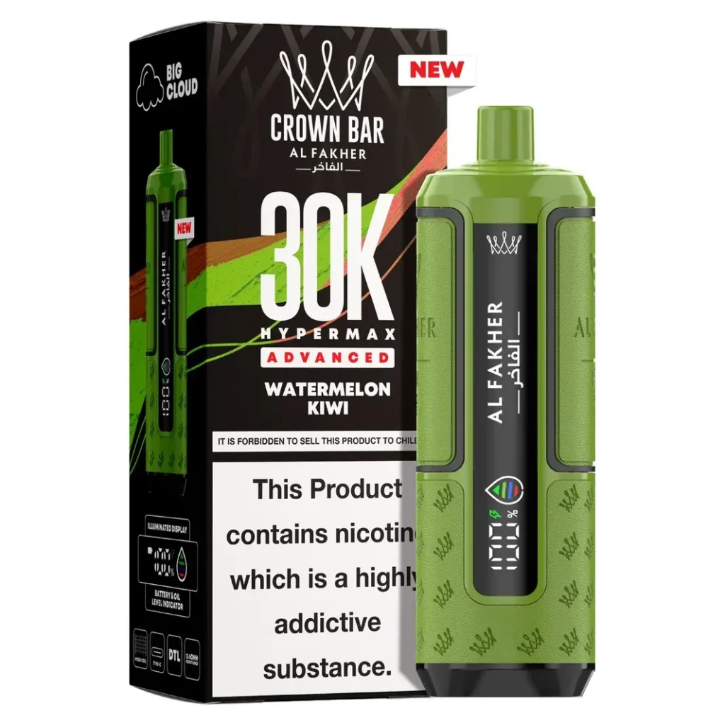 Al Fakher Crown Bar 30K Hyper Max Advanced — Watermelon Watermelon