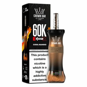 Al Fakher Crown Bar 60K E-Hose X — Cool Mango – produit officiel Al Fakher