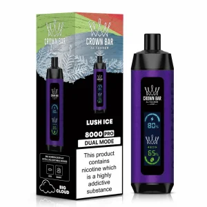 Al Fakher Crown Bar 8K Pro — Lush Ice – produit officiel Al Fakher
