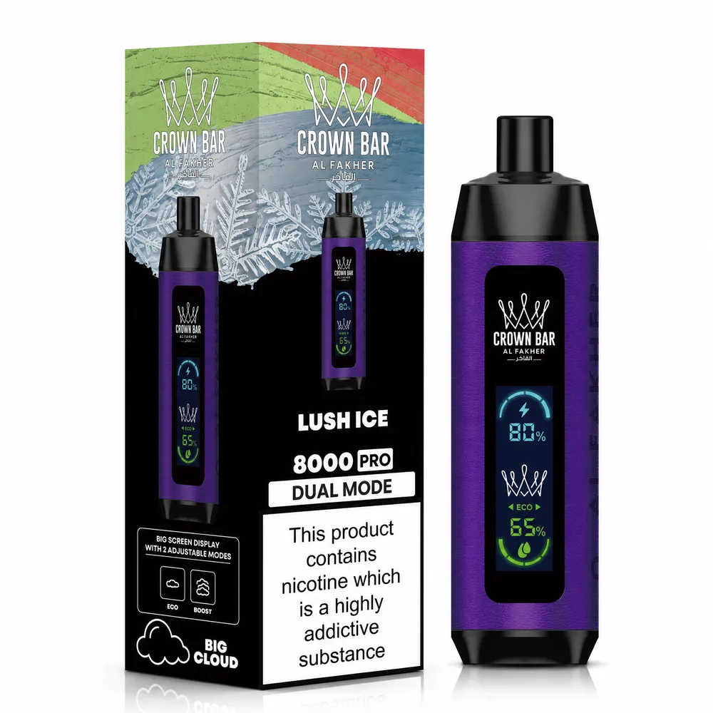 Al Fakher Crown Bar 8K Pro Lush Ice Lush Ice