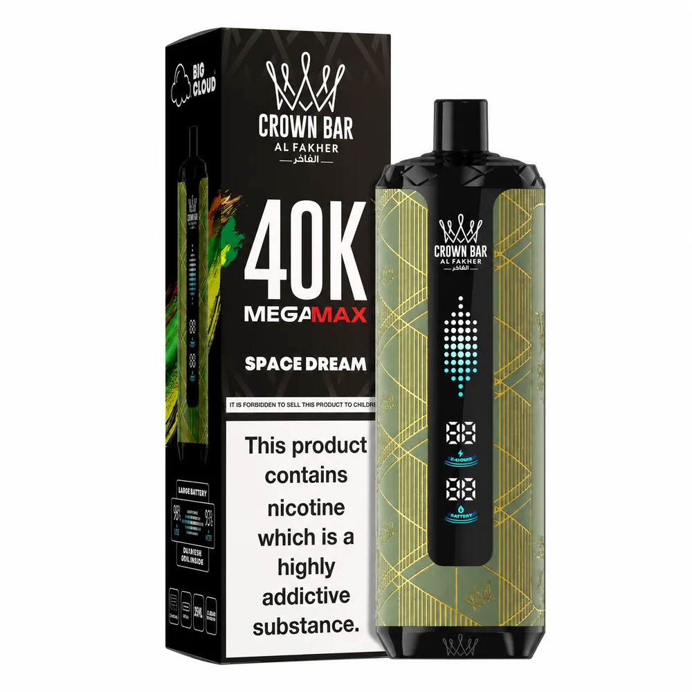 Al Fakher Crown Bar 40K Mega Max Space Dream Space Dream