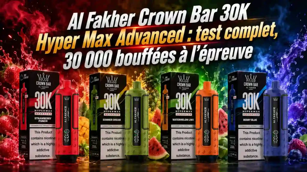 Al Fakher Crown Bar 30K Hyper Max Advanced-1