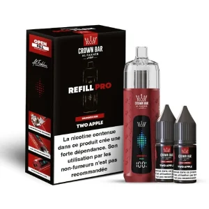 Al Fakher Crown Bar Refill Pro 30K — Two Apple – produit officiel Al Fakher