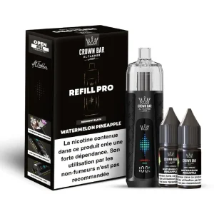 Al Fakher Crown Bar Refill Pro 30K — Watermelon Pineapple – produit officiel Al Fakher