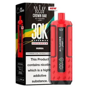 Al Fakher Crown Bar 30K Hyper Max Advanced — Hubba – produit officiel Al Fakher