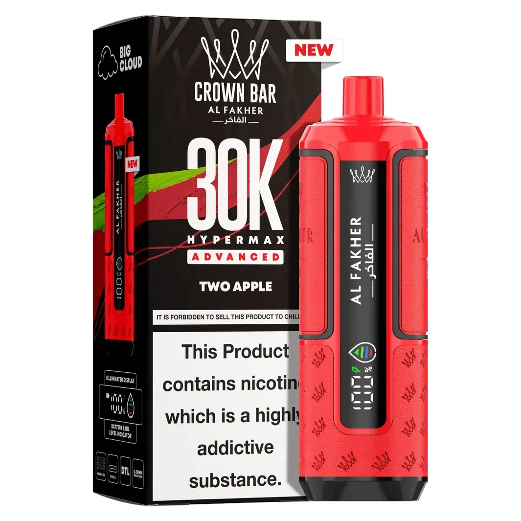 Al Fakher Crown Bar 30K Hyper Max Advanced