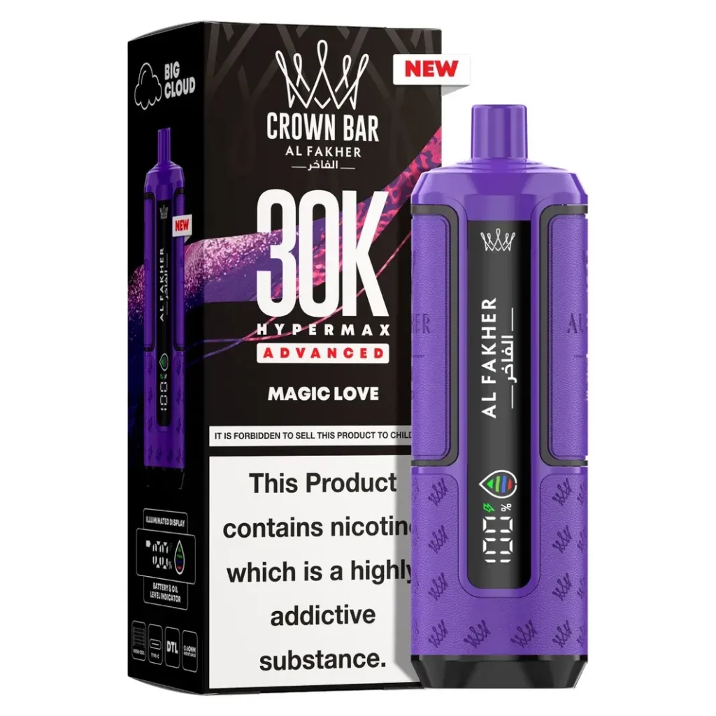 Al Fakher Crown Bar 30K Hyper Max Advanced — Magic Love Magic Love