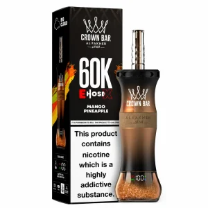 Al Fakher Crown Bar 60K E-Hose X — Watermelon Kiwi – produit officiel Al Fakher
