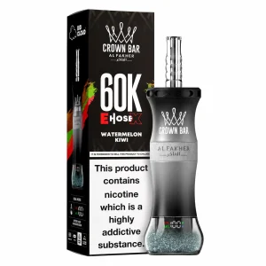 Al Fakher Crown Bar 60K E-Hose X — Watermelon Pineapple – produit officiel Al Fakher